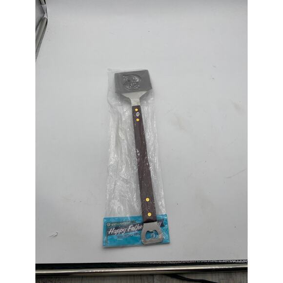 Seattle Mariners Gift Baseball Lover 18” fathers day spatula BBQ Steel Wood NEW - Picture 2 of 4